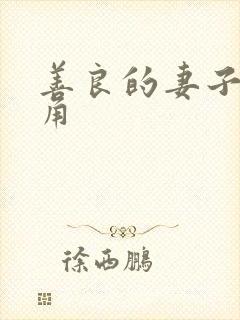 善良的妻子女主角