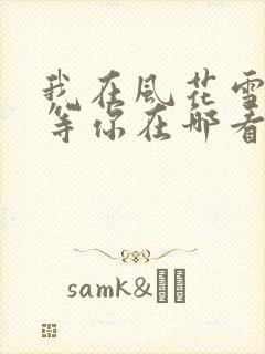 我在风花雪月里等你在哪看