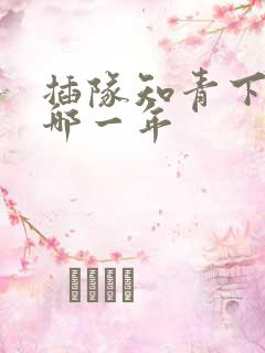 插队知青下乡是哪一年