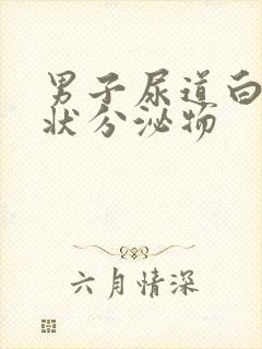 男子尿道白色脓状分泌物