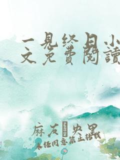 一见终日小说全文免费阅读无弹窗