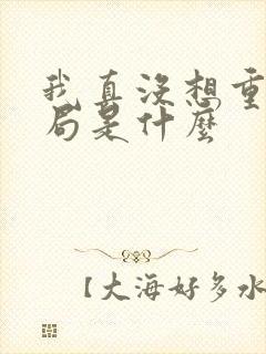 我真没想重生结局是什么