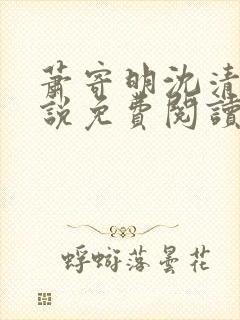 萧寄明沈清黎小说免费阅读最新章节