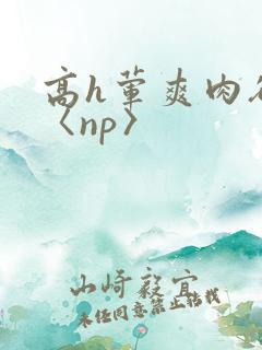 高h荤爽肉欲文〈np〉