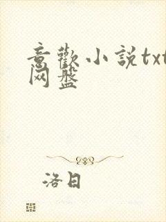 意欢小说txt网盘