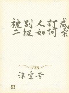 被别人打成轻伤二级如何索赔