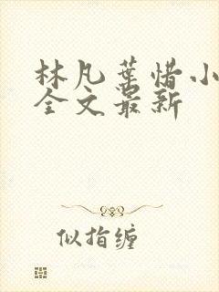 林凡叶惜小说读全文最新