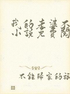 我的老婆不对劲小说免费阅读全文最新章节