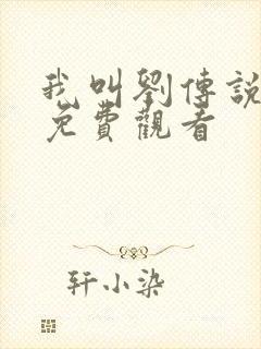 我叫刘传说全集免费观看