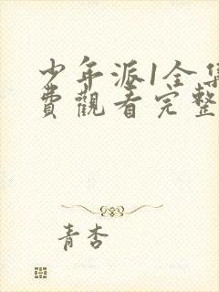 少年派1全集免费观看完整版高清