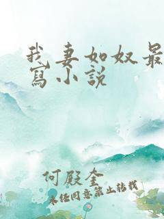 我妻如奴最新续写小说