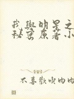 我与明星之间的秘密原著小说免费阅