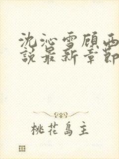 沈沁雪顾西朝小说最新章节免费阅读