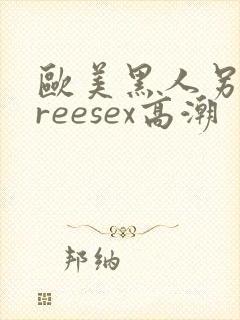 欧美黑人另类freesex高潮