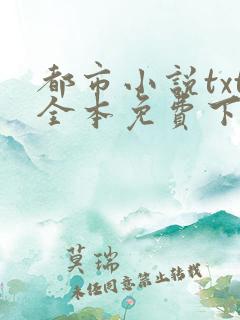 都市小说txt全本免费下载网站