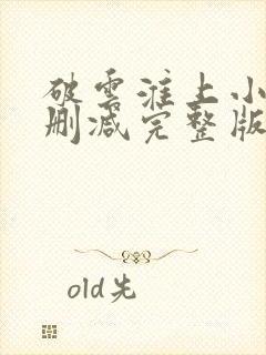 破云淮上小说未删减完整版