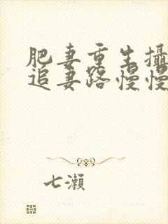 肥妻重生摄政王追妻路慢慢