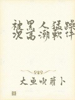 被黑人猛躁12次高潮软件