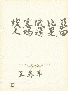 埃塞俄比亚是黑人吗还是白人