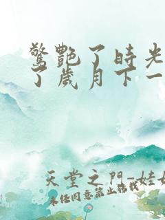 惊艳了时光温柔了岁月下一句