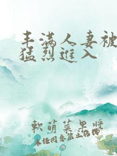 丰满人妻被黑人猛烈进入