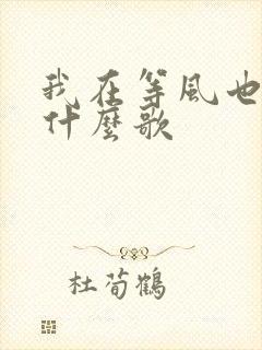 我在等风也等你什么歌