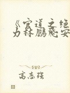 《官道之绝对权力林鹏飞安江》原著小说