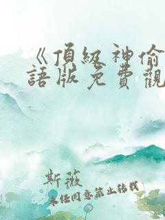 《顶级神偷》国语版免费观看