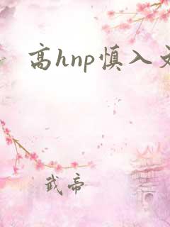 高hnp慎入文