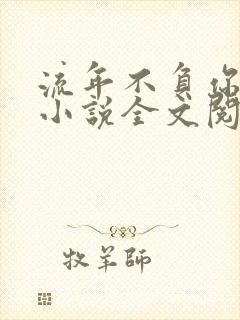 流年不负你情深小说全文阅读