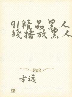 91精品黑人在线播放黑人