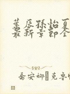 叶辰孙怡夏若雪最新章节全文免费