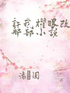 许我耀眼改编自哪部小说