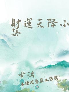 财运天降小说全集