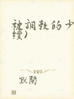 被调教的少妇(续)