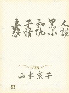 妻子和黑人的恩怨情仇小说