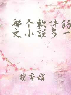 哪个软件的同人文小说多一点