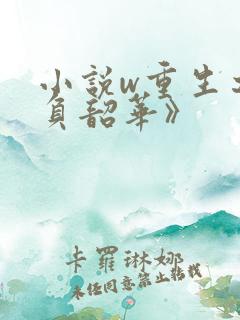 小说w重生之不负韶华》
