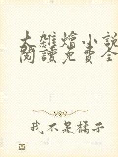 大杂烩小说完整阅读免费全文