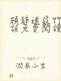 顾辞远苏竹清小说免费阅读最新章节