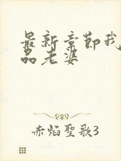 最新章节我的极品老婆