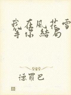我在风花雪月里等你 结局