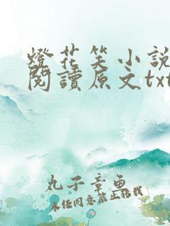 灯花笑小说免费阅读原文txt