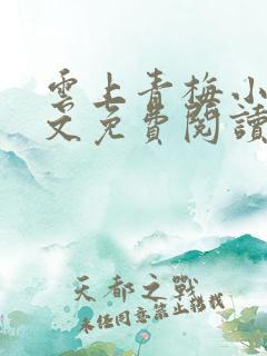 云上青梅小说全文免费阅读无弹窗