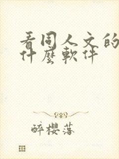 看同人文的小说什么软件