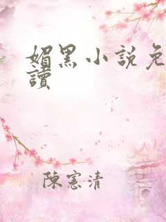 媚黑小说免费阅读