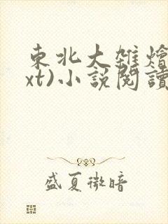 东北大杂烩(txt)小说阅读