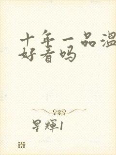 十年一品温如言好看吗