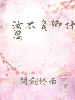 汝不负卿什么意思