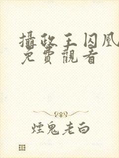 摄政王囚凰短剧免费观看